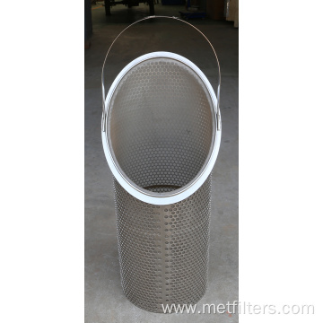 Stainless Steel Filter Basket for Industry Filtration System